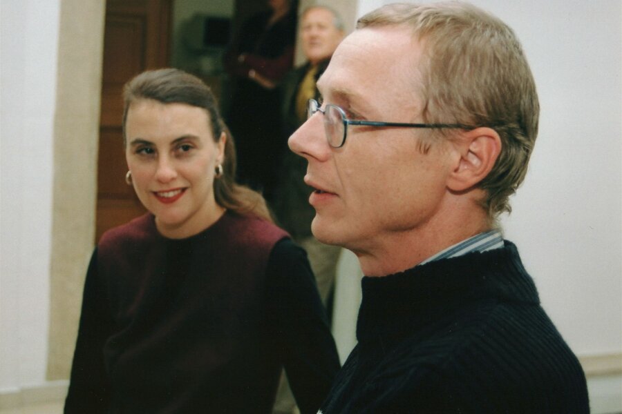 zleva: Gina Tornatore, Marek Pokorný